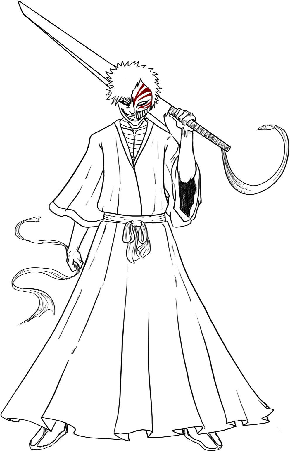 Bleach Children Coloring Pages 5