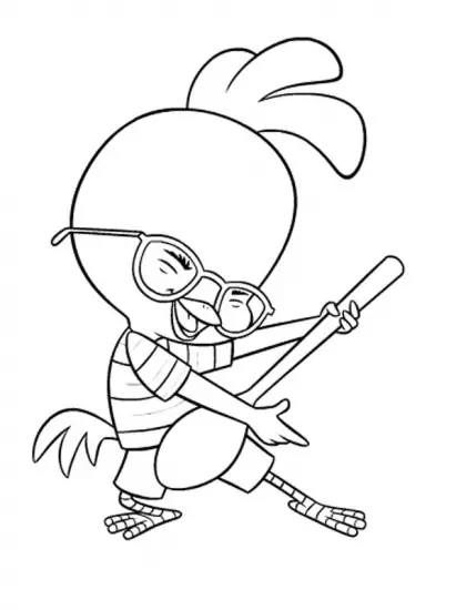 Chicken Little Children Coloring Pages 5