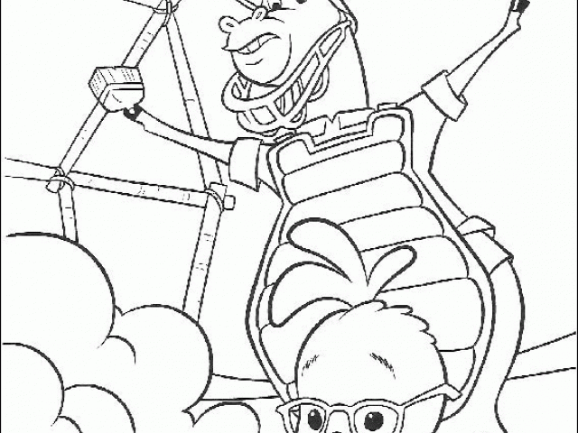 Chicken Little Children Coloring Pages 7