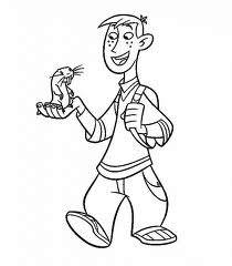 Kim Possible Children Coloring Pages 2