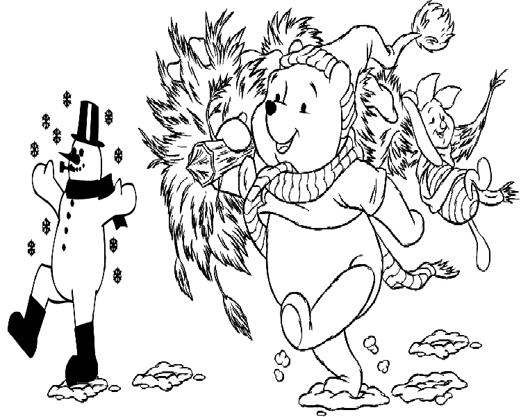 Pooh Bear Coloring Pages 3