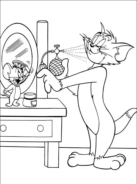 Tom and Jerry The Movie Children Coloring Pages 3
