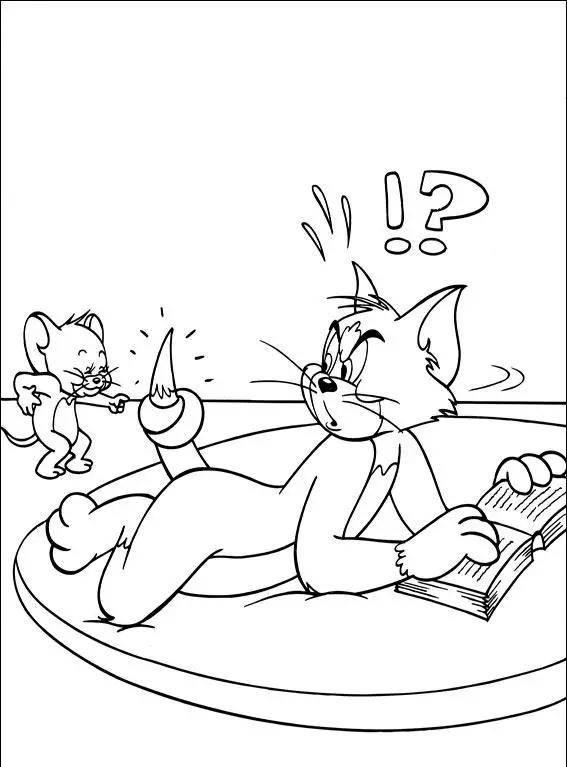 Tom and Jerry The Movie Children Coloring Pages 5